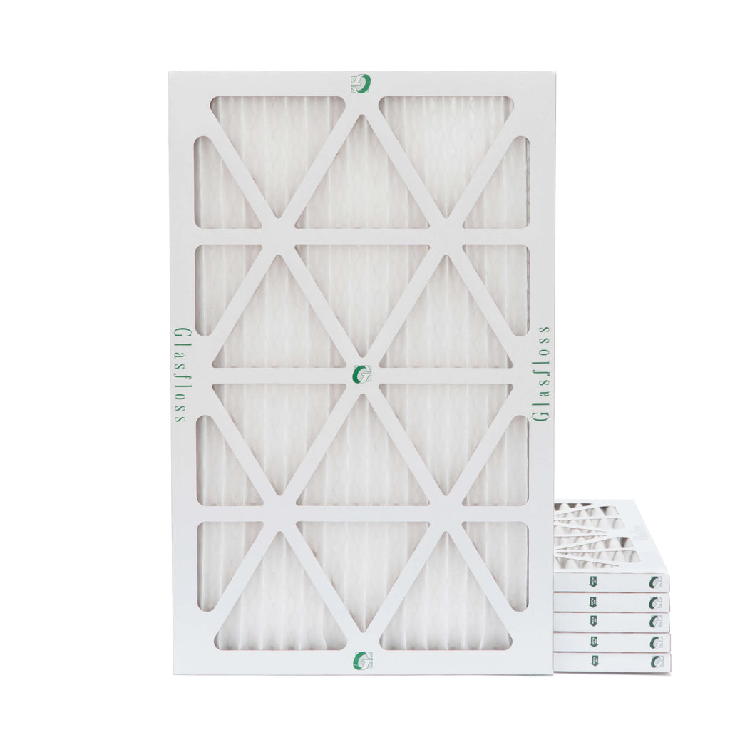 10 x by Pack 20x30x1 Air x 6 Filters of 29-5/8 MERV Size: Actual Glasfloss. 19-5/8 Pleated 7/8