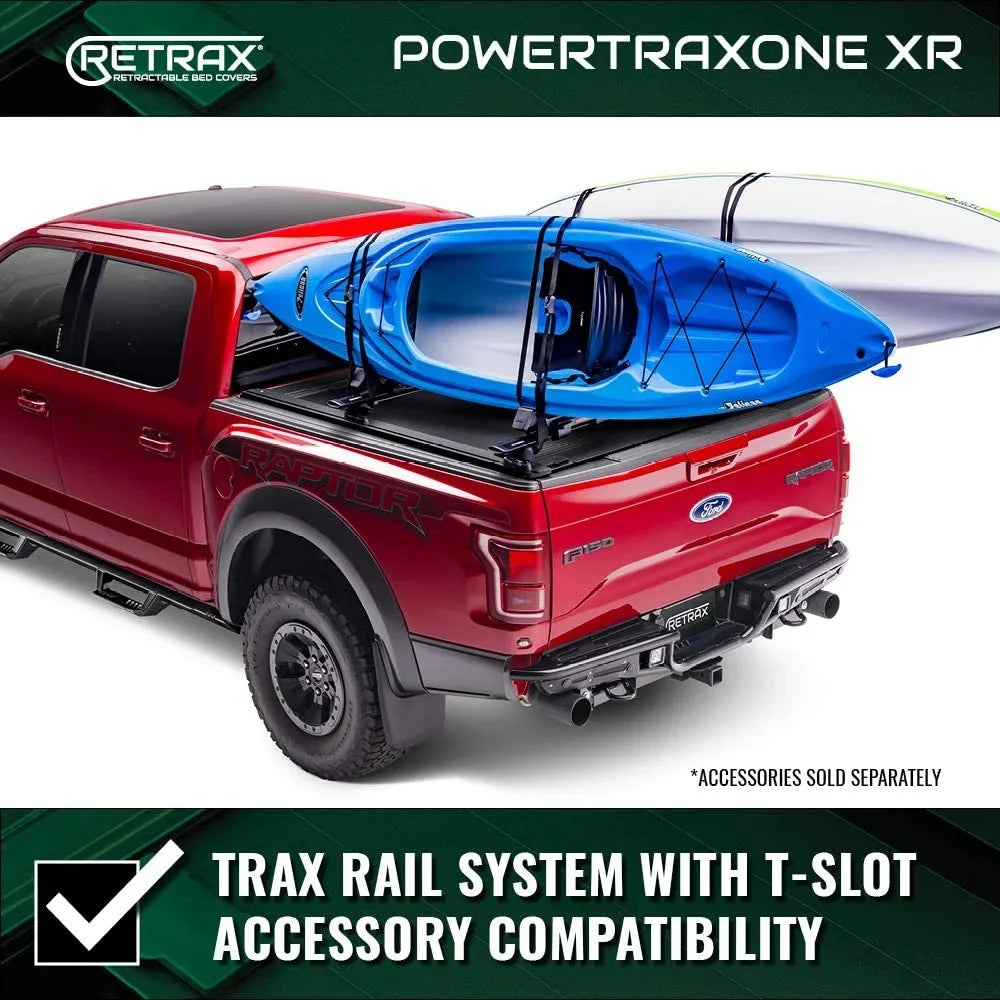 Toyota Realtruck Tonneau Tundra XR System Compatible Retractable Bed | Retrax Deck w/o 2022-2023 5' | (66.7") Cover 7" T-70860 By Truck Select PowertraxONE Bed With Rail