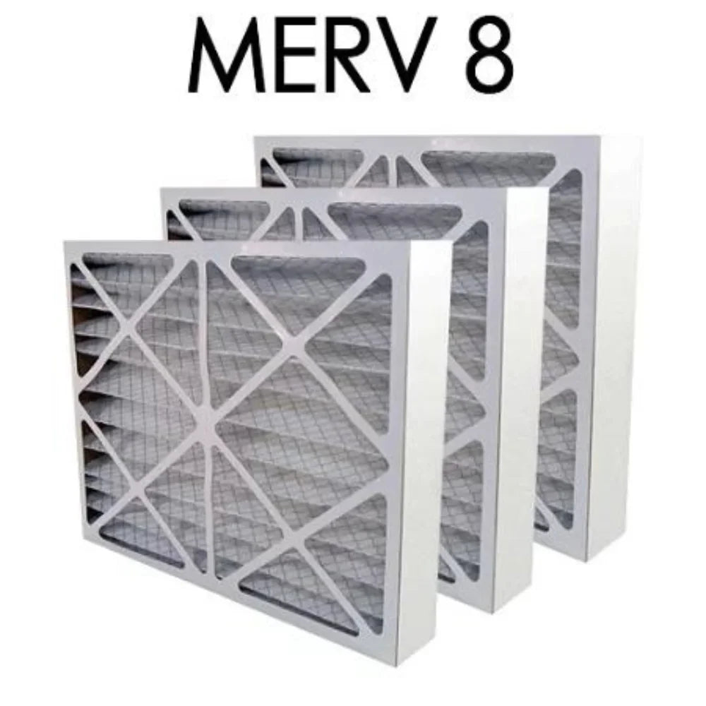 '- Air 6PK | 11.75x11.75x.75 8 12x12x1 Actual MERV Size Filter Pleated