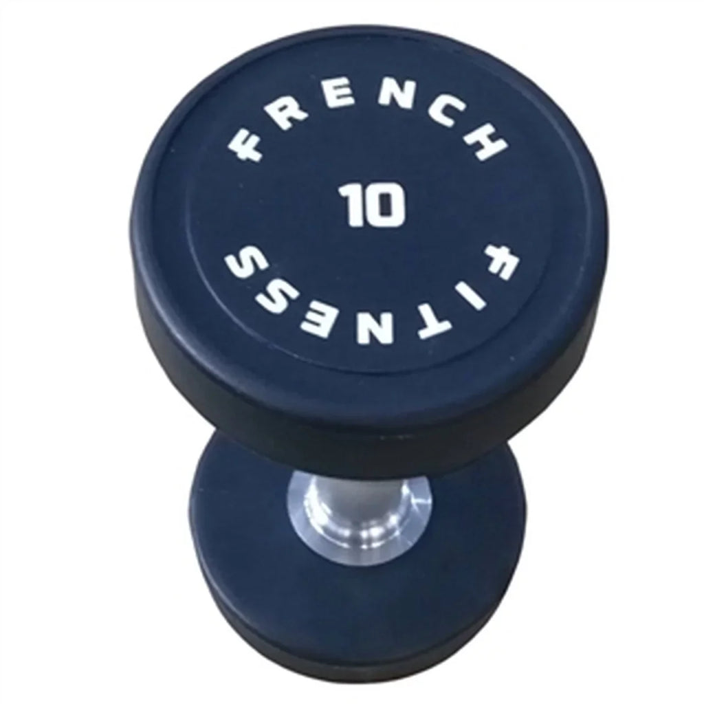 Round lbs 5-50 Dumbbell Urethane Pro Set, Fitness French (New) Style