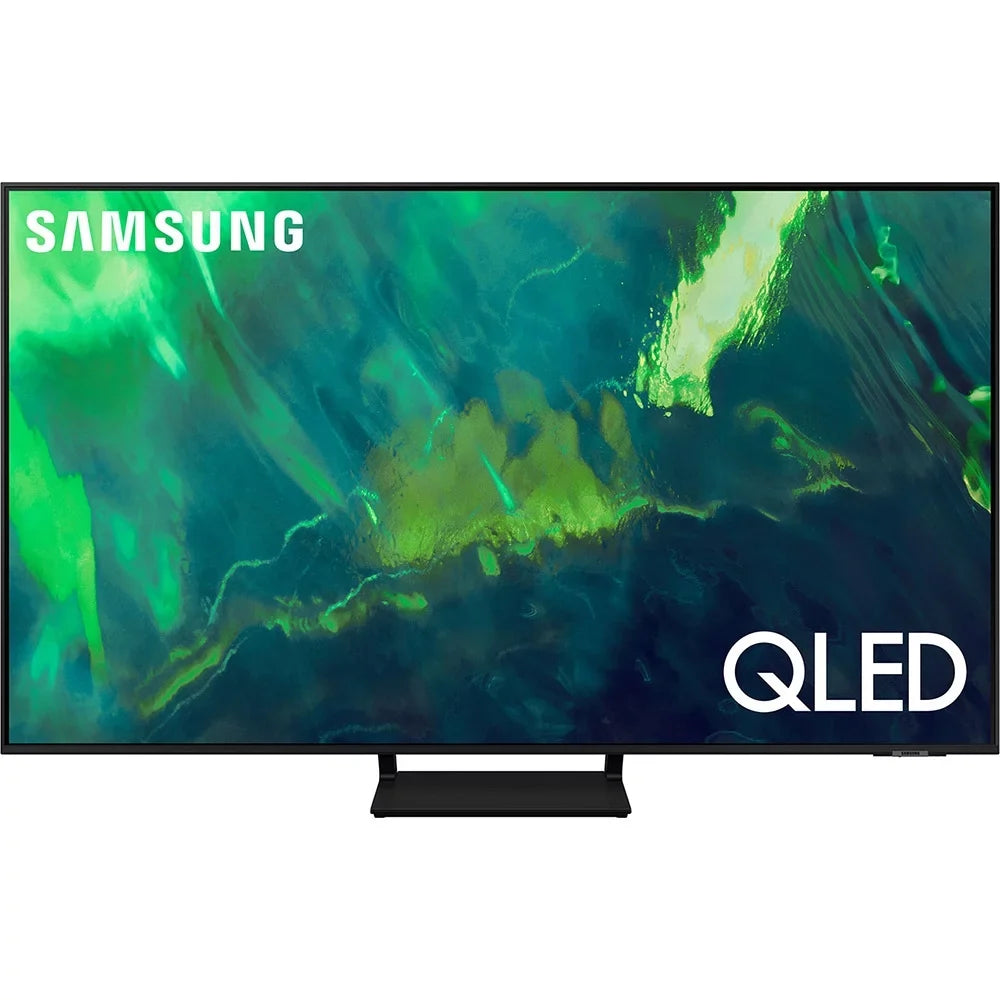 Box Q70A (QN85Q70AAFXZA, with 2021) Built-In QLED View Alexa Multi 4K Quantum Dual 85-Inch Screen, LED Turbo+, HDR, Class Samsung Smart Open TV Motion Xcelerator Series UHD