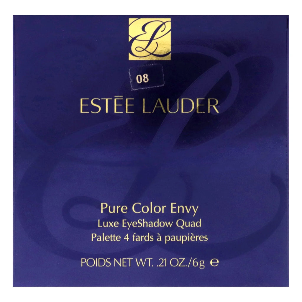 , Luxe Envy Color Quad 0.21 Earth Eyeshadow oz - Pure 08 Lauder Shadow Wild Eye Estee