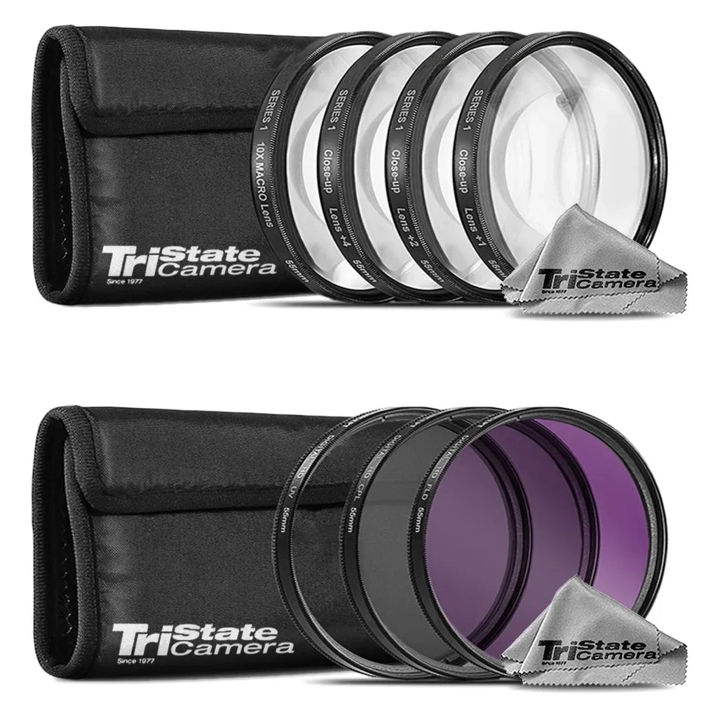 '- 75-300mm f/4.8-6.7 II Kit 128GB More Piece 7 Filter M.Zuiko Olympus & Digital ED Lens+ Accessory