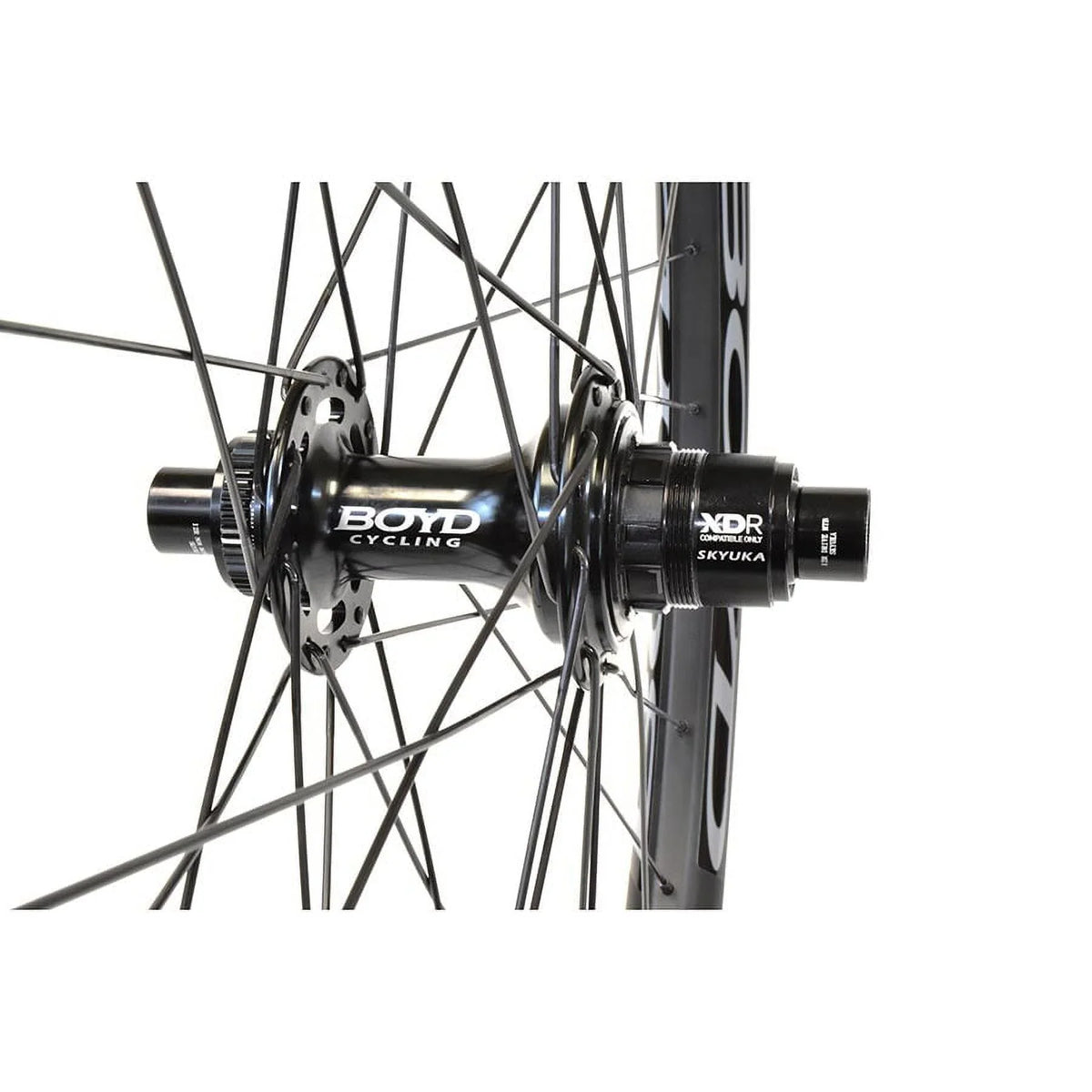 32, Boyd 148mm, Wheel, Spline 12mm TA, Holes: Micro 29'' Disc, Prologue 622, Rear, Shimano Cycling Stumphouse, /