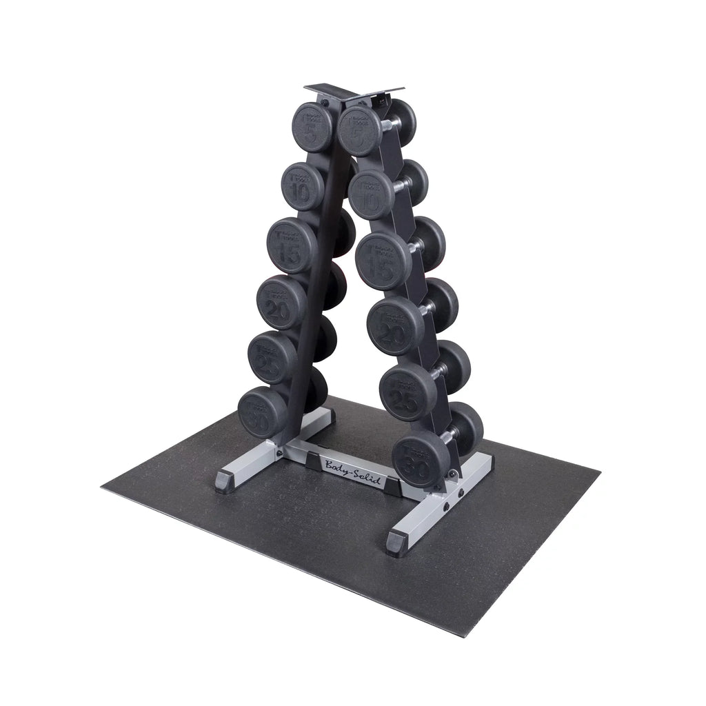 Package GDR44-RFDP Solid Premium Body Dumbbell Rack