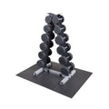 Package GDR44-RFDP Solid Premium Body Dumbbell Rack