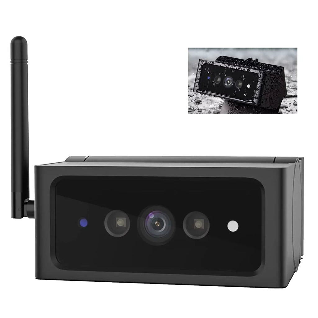 Solar4 Car/Truck Camara Wires Backup Vision for Back Camera Night Installation AUTO-VOX for Wireless RV Camera up , 1080P View Only,No IR Rear