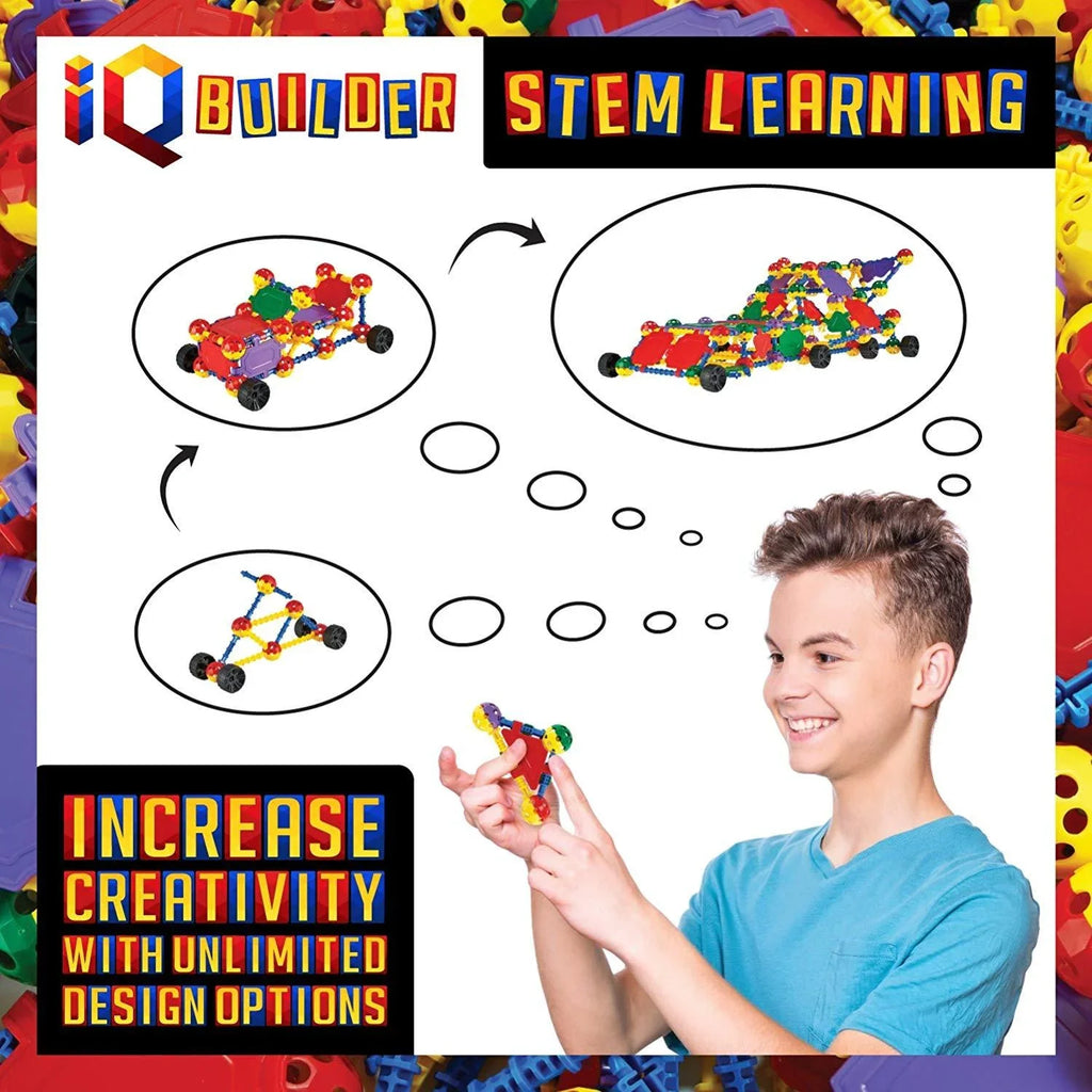 for Toys, 5, Fun Kids IQ and Construction Old, 10 Engineering, BUILDER 6, Learning Girls Year Gift Ages STEM Blocks 7, Creative for Educational 9 - Best 8, and Set Toy Boys Toy Building