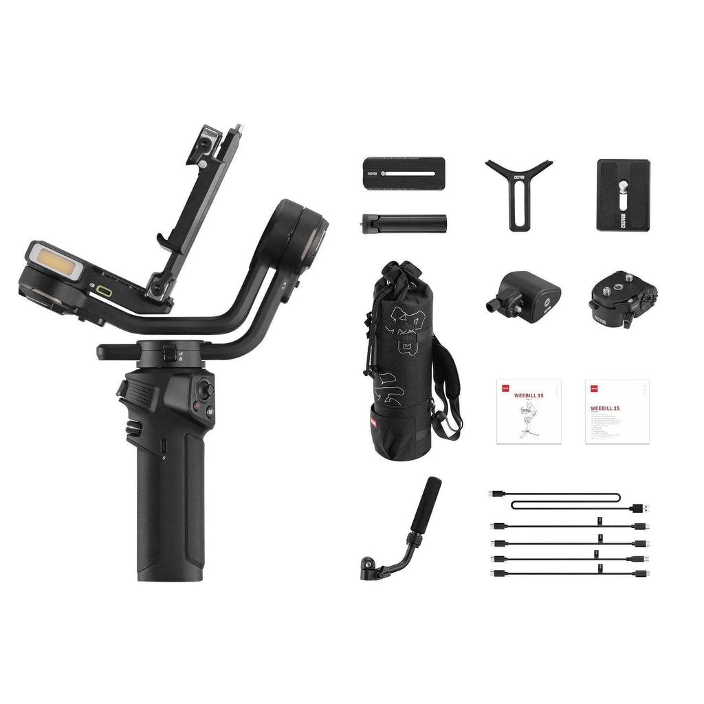 and Bundle Weebill Mirrorless with Gimbal for Lens Zhiyun 3S Cameras Stabilizer Handheld Filter DSLR