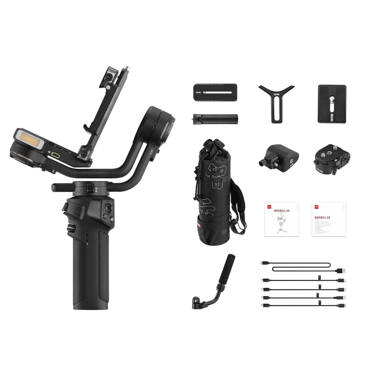 and Bundle Weebill Mirrorless with Gimbal for Lens Zhiyun 3S Cameras Stabilizer Handheld Filter DSLR
