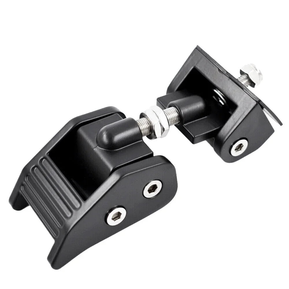 Defend Sturdy Catch for Style in Lock Wrangler JK Black Your Latch Jeep JLLOM 07-18 - Jeep Hood