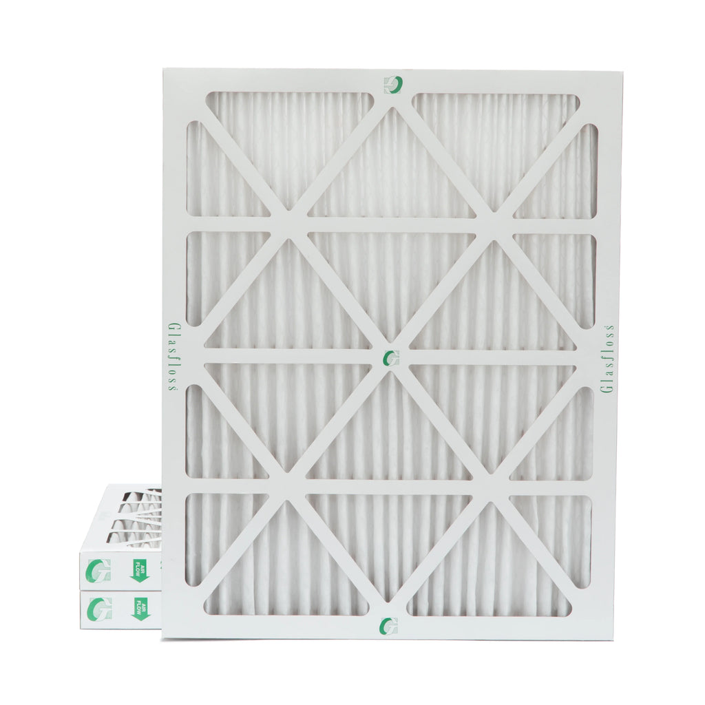 2" of x Glasfloss. Size: 18x24x2 Filters by x Inch Pleated 1-3/4 Air 23-1/2 Pack Actual 17-1/2 3 10 MERV