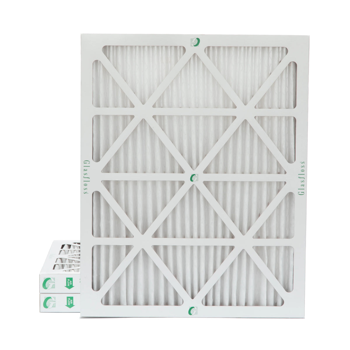 2" of x Glasfloss. Size: 18x24x2 Filters by x Inch Pleated 1-3/4 Air 23-1/2 Pack Actual 17-1/2 3 10 MERV