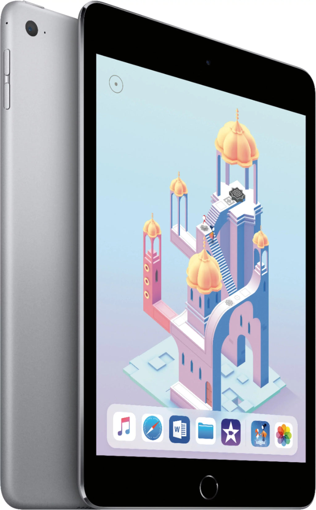 Good) Only Gray iPad (Refurbished: 64GB - Pre-Owned Wi-Fi 4 Space Apple Mini - -