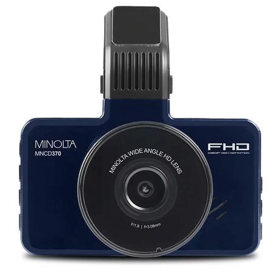 MNCD370 Camera, LCD Full 12MP HD Blue 3" Screen Dash