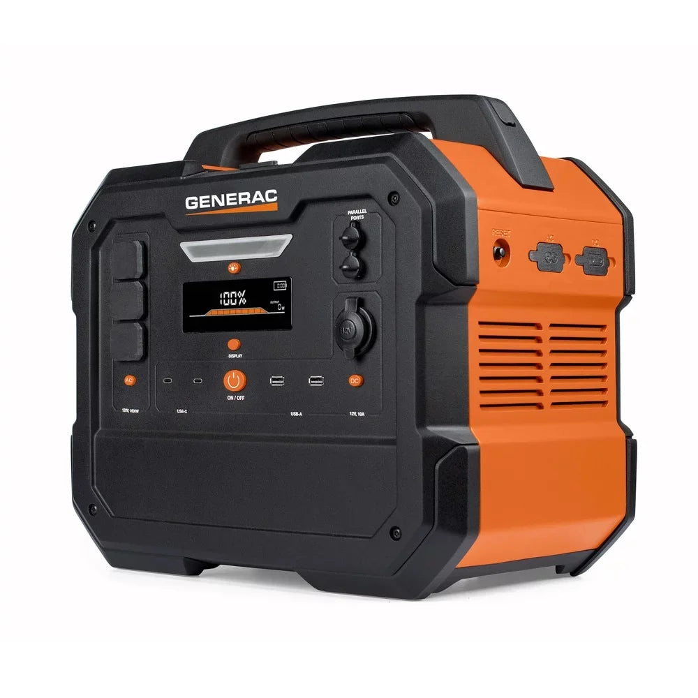 Powered 8026 Compatible Generator Power Panel Station 2106Wh Generac Charging Solar Portable - Battery 1600/3200W