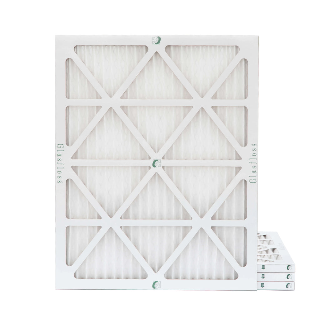 MERV AC 10 x 7/8 ZL Exact Air x 4. 19-1/2 of Box Filters. 21-7/8 Furnace 20x22x1 Pleated Glasfloss Size: