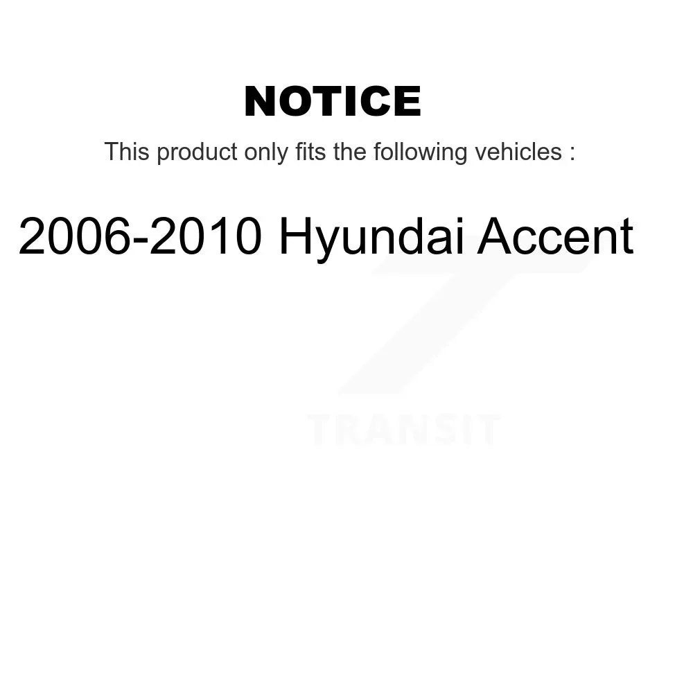 (4 Pack) Accent For K54-100376 Filter 2006-2010 Cabin Air Hyundai