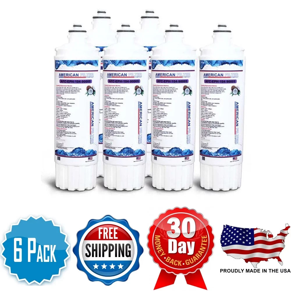 Compatible Filters in U.S.A. - AFC BG-3000R , - with Made 6 Pack BodyGlove® Water Brand ,
