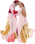 Neck Dot Long Hyjoy Silk Girls Scarf Scarves Cupcakes Wrap Women Shawl Lightweight for Polka