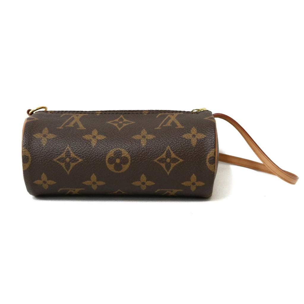 Brown Papillon 30 VUITTON Shoulder LOUIS Bag Pre-Owned Canvas Women's M51385 Monogram (Good)
