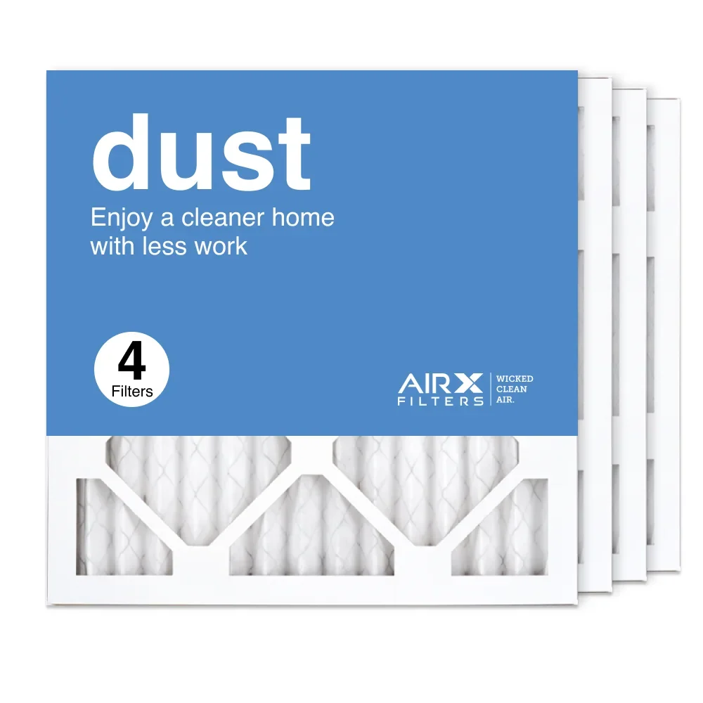 AC Furnace Filter, in Pleated 4-Pack AIRx 8 USA 14x14x1 Dust Air Air Filter Filters MERV the Made HVAC
