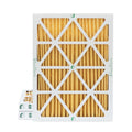 of 15x20x2 11 Pack 1-3/4 2" by Pleated 19-1/2 Air Actual x Filters Inch 14-1/2 Glasfloss. MERV 3 x Size: