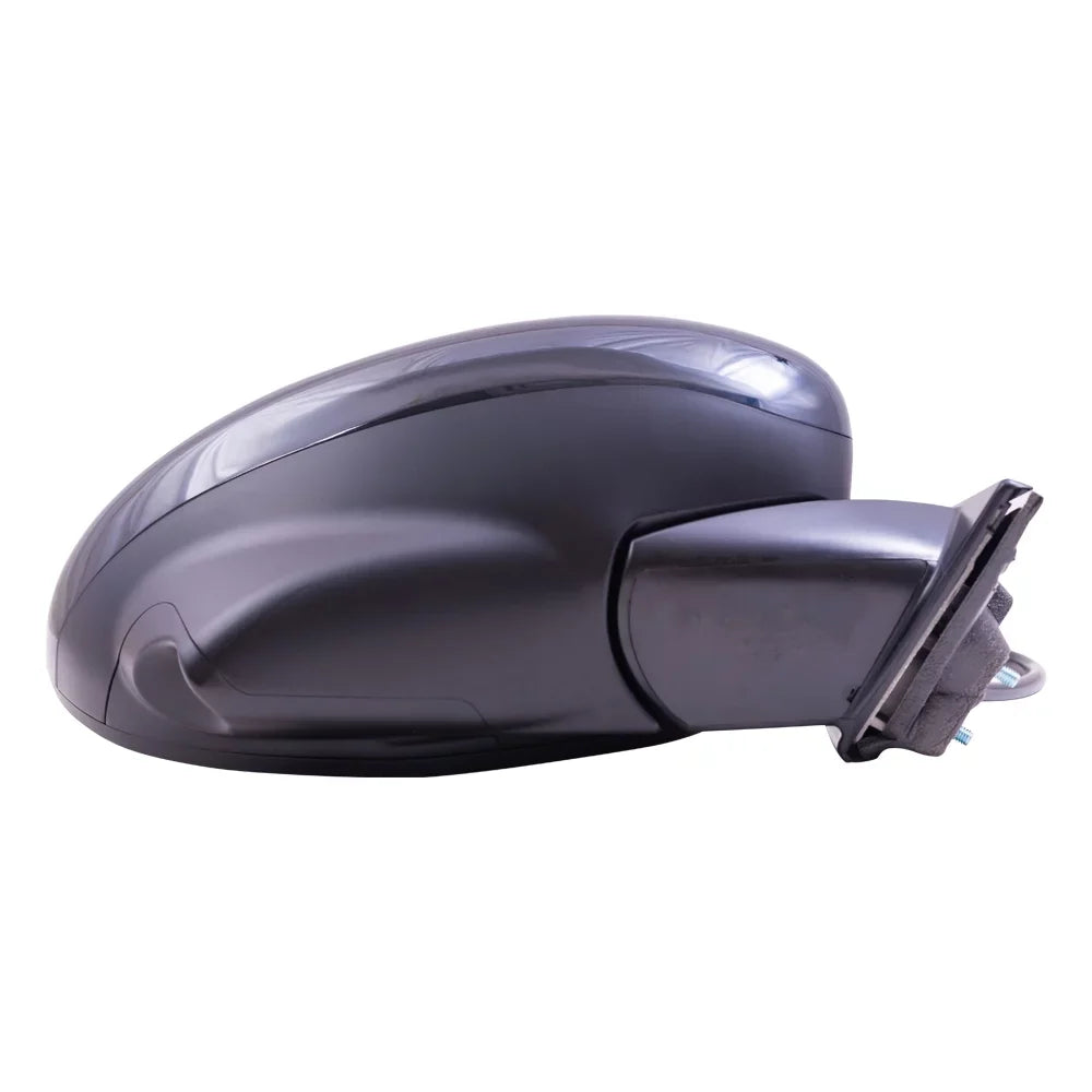 Right Replacement Match Paint To Passenger Signal-Memory Brock Compatible With Black With Heat-Camera Aftermarket Without Honda 2014-2017 Odyssey Mirror EX/EX-L Power