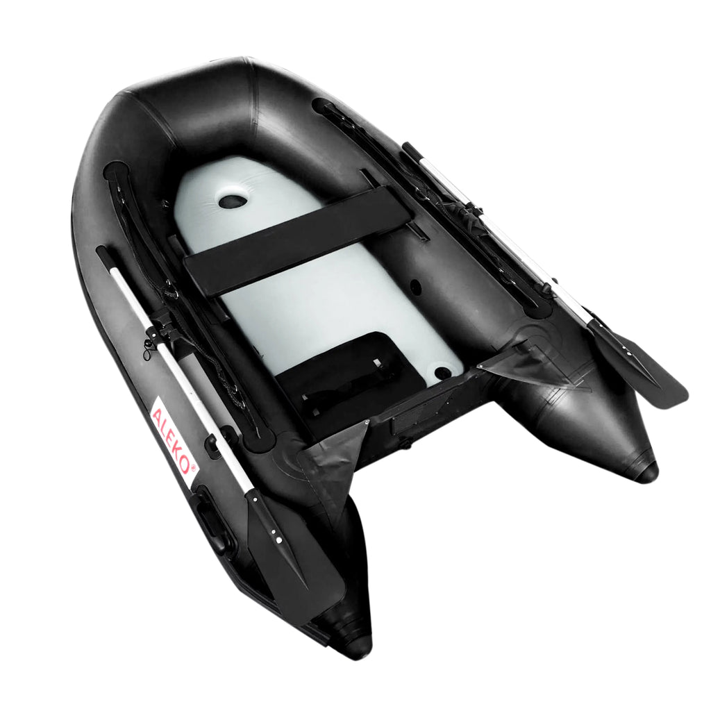 ALEKO Boat Fishing Foot - Air Inflatable - 8.4 Black Floor