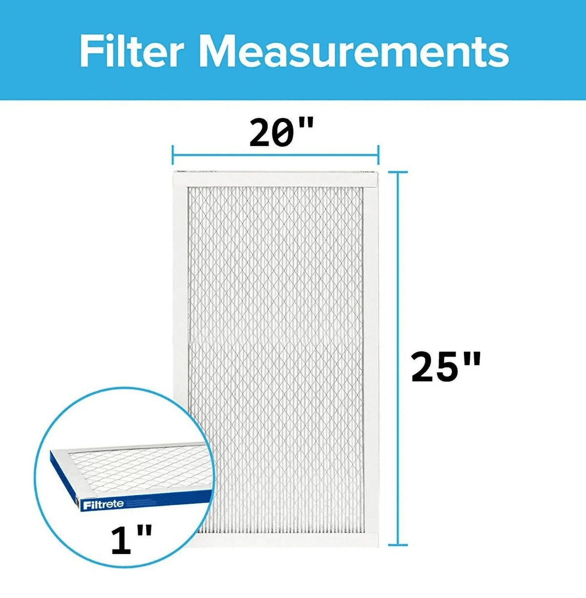 Home Filtrete Series 3M 3 Allergen Pollutants Air - FILTERS Filters - Filters (20x25x1) & *EN 2200 Premium