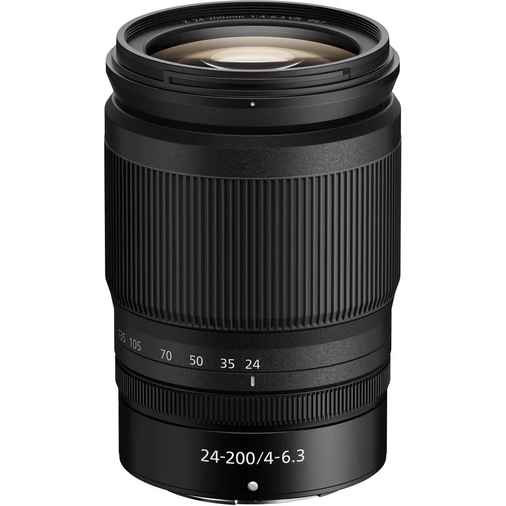 '+ + S II Z6 + Mirrorless Flash Lens with Nikon 24-200mm Camera Lens Kit 24-70mm 64GB f/4 f/4-6.3 VR