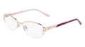 Gold Eyeglasses 194 TRES Rose 770 MARCHON JOLIE