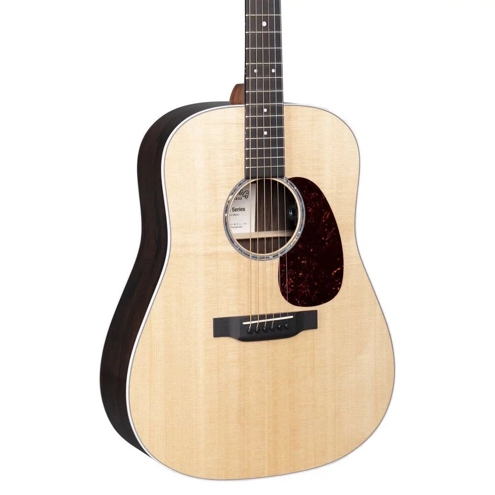 Dreadnought Natural Acoustic-Electric Martin Guitar Ziricote D-13E