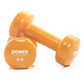 lbs 10 Vinyl Red - Coated 2 Dumbbell, Set of Deluxe