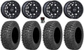 Chamber Bk 14" Rhino Sportsman Black Tires Ranger Wheels 2.0 Trail RZR 30" Saw