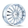 Hype-351 72.62Cb 40Et 5X110/5X115 20X8.5 Mazzi Chrome