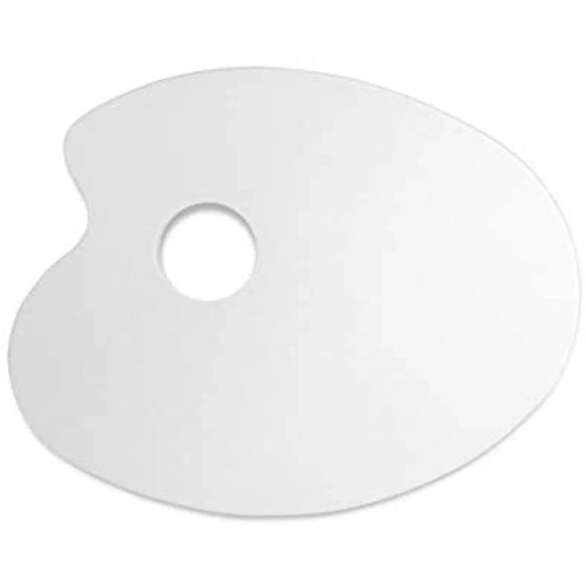 14", Oval Palette x - Glass 11" Amaco