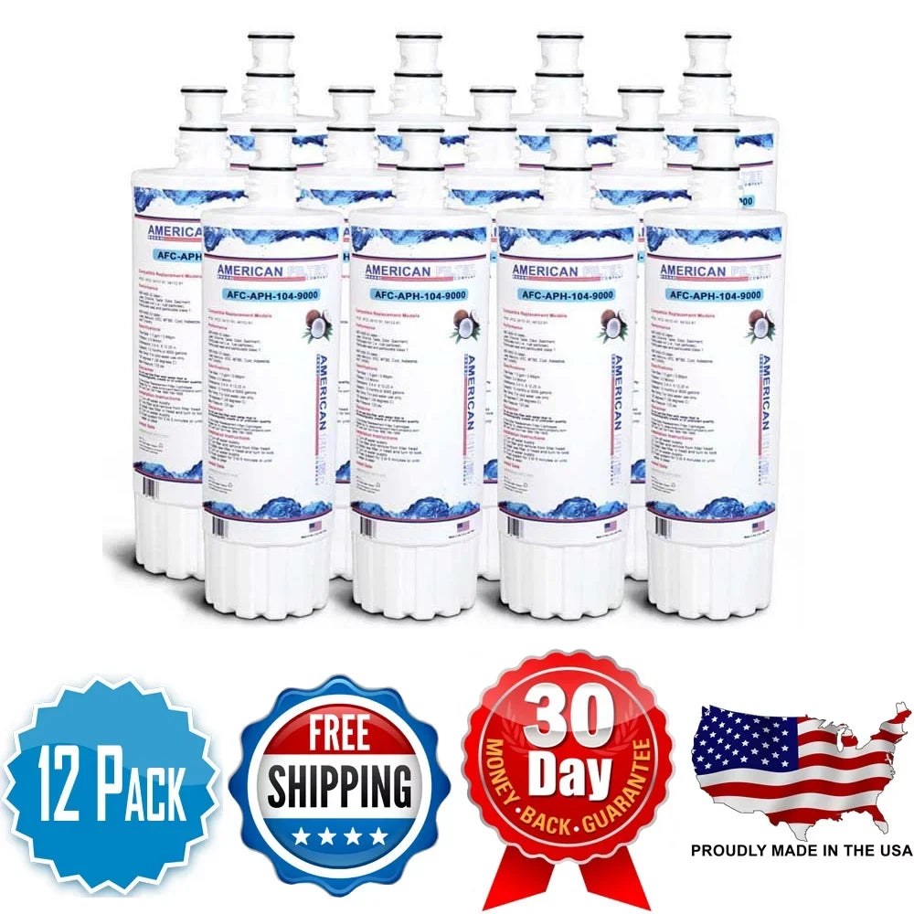 Model HF20MS - - Filters 3M® AFC , Filters 12 U.S.A. Compatible with # Water AquaPure® AFC-APH-104-9000S Made , Brand , in