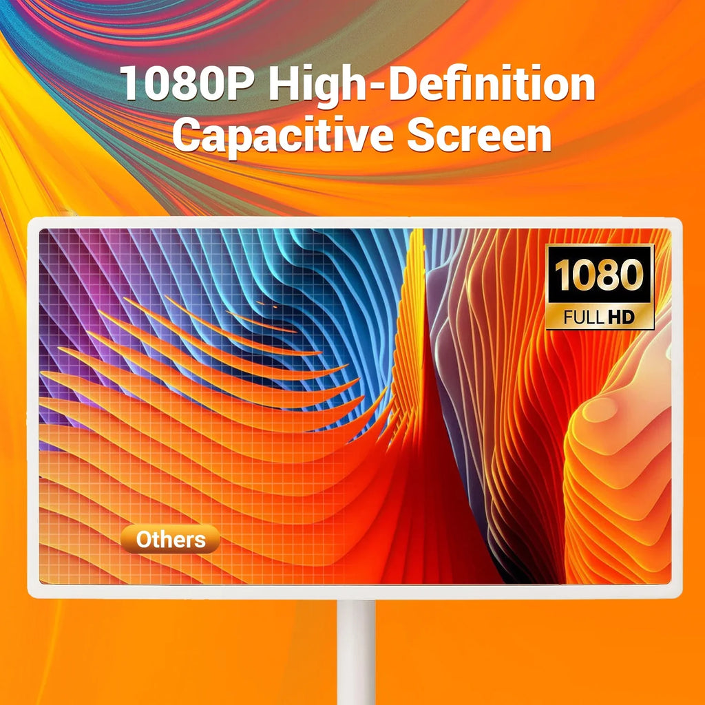 on JYXOIHUB Touch 22 1080p TV inch StandbyMe Portable Wheels Screen Wireless Televisions,