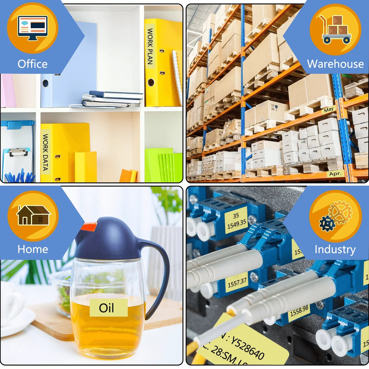 Tape Compatible Label Brother 50PK on Black TZe831 GREENCYCLE for TZ P-touch 12mm TZe-831 TZ831 Gold Laminated TZ-831 TZe