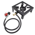 Stove, Iron Cooker Andoer Portable 8KW Cast Gas Control Boiling Ring Fire