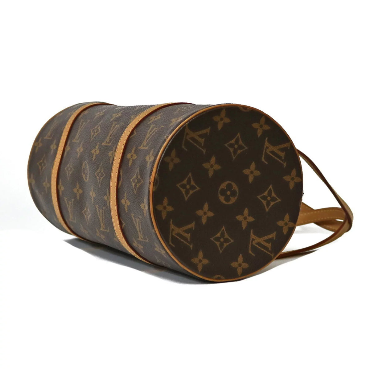 Brown Papillon 30 VUITTON Shoulder LOUIS Bag Pre-Owned Canvas Women's M51385 Monogram (Good)