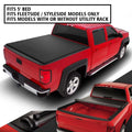 DNA For Fleetside Motoring Frontier 2005 Roll Ft Vinyl TTC-RU-045 -Up Cover Short to Soft 2021 Bed Tonneau 5 Nissan