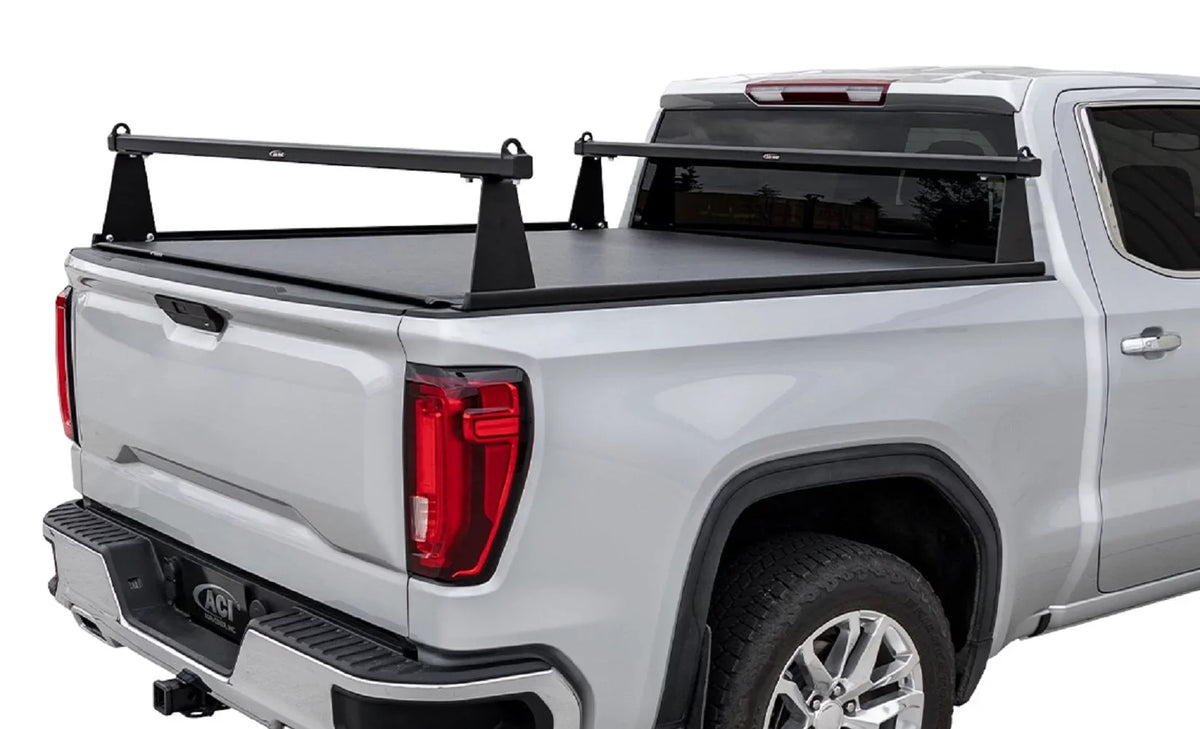 F4010032 6' Racks Fits Ford Matte F-350 F-250 2008-2016 M-series 8" Aluminum Bed Truck Duty Super ADARAC Black