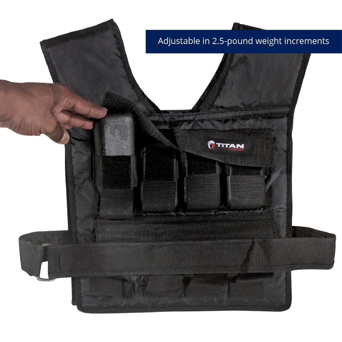 Titan lb. Adjustable Vest Fitness Weighted 40