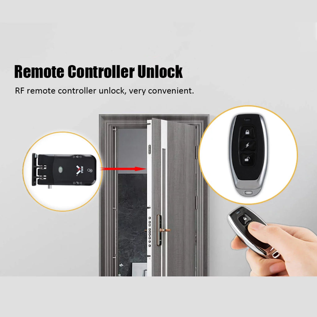 Lock Pinnaco Smart Control Remote Door with Keyless WAFU Lock Wireless