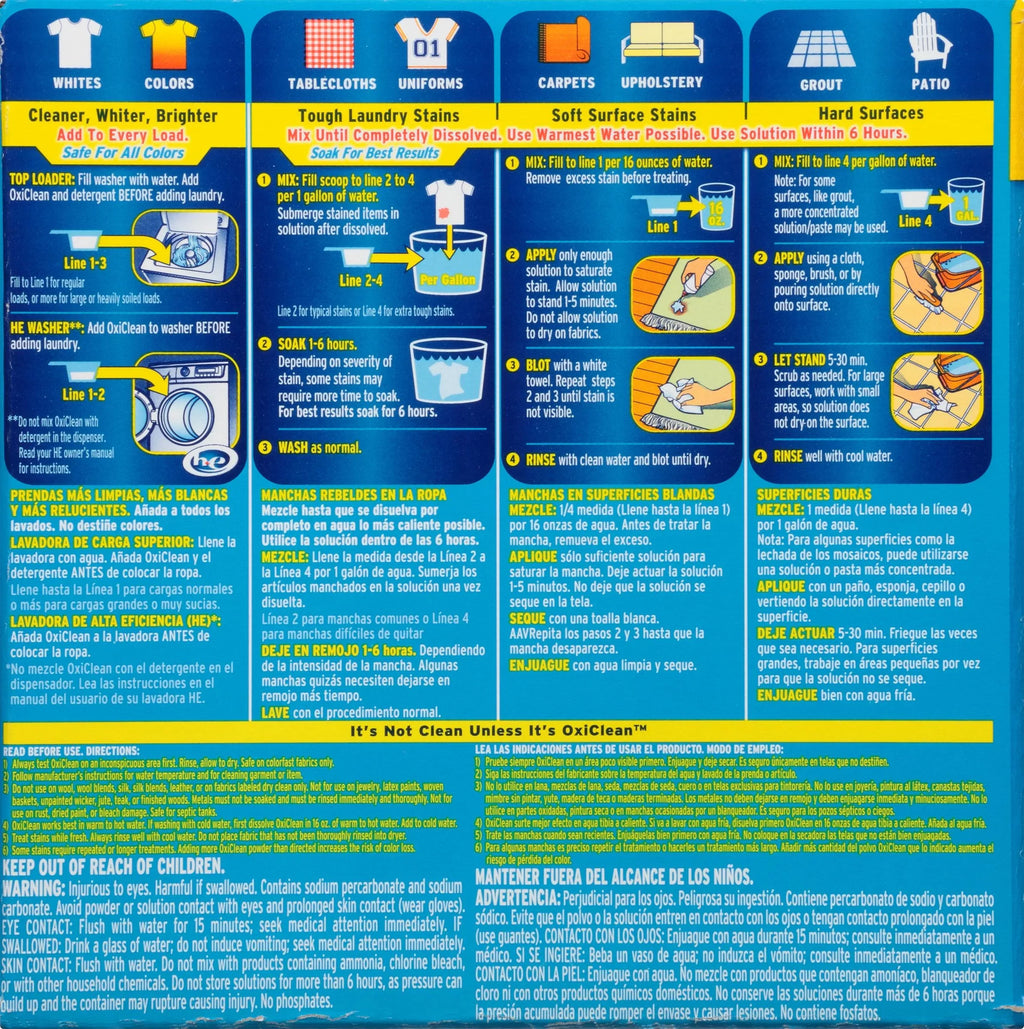 lb. Remover Stain OxiClean™ Box 11.7 Versatile
