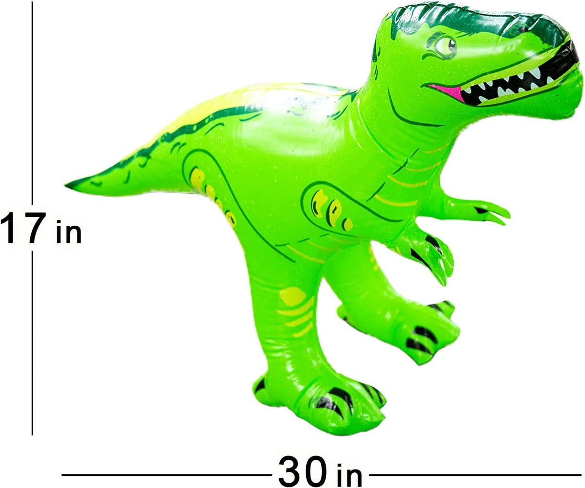 Dazmers | Toys With Dinosaur Pump - Dinosaur T-Rex Set Playset Inflatable