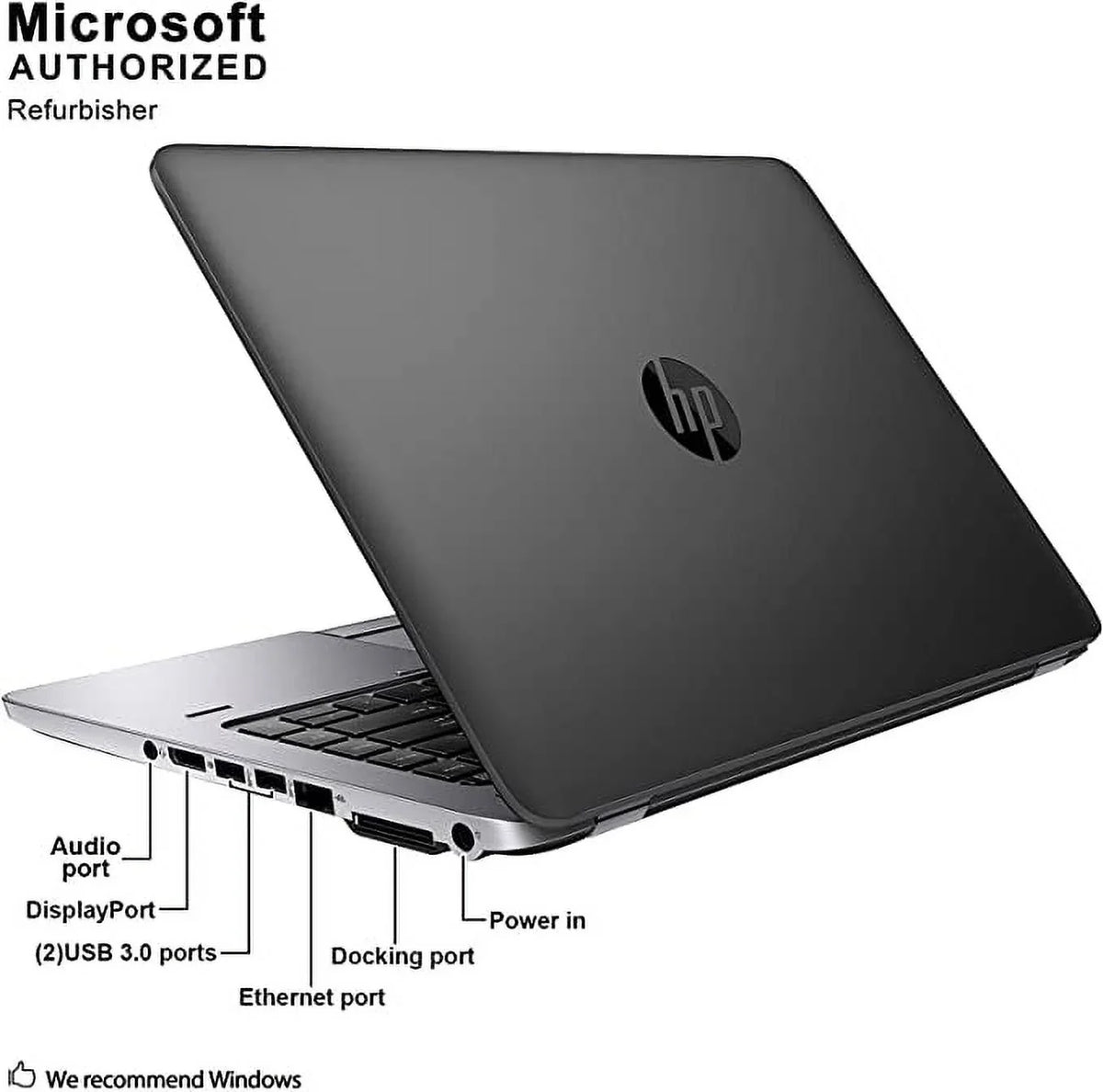 14" G1 250gb 2.5Ghz i5 HP 11 Ultrabook Elitebook Laptop Win SSD Touchscreen 8gb 840
