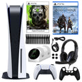 GOW: Ragnarok Core Sony PlayStation Modern 5 Warfare and Console with Kit II COD: